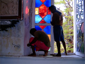 the restoration of  “ Our Lady of Angels ” - Pondicherry 