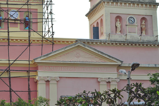 Restoration of the Church Our Lady of Angels in Pondicherry