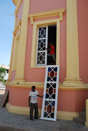 the restoration of  “ Our Lady of Angels ” - Pondicherry 