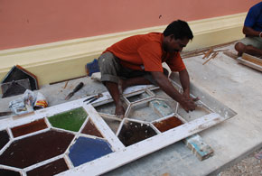 the restoration of  “ Our Lady of Angels ” - Pondicherry 