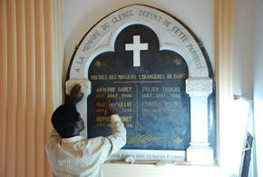 the restoration of  “ Our Lady of Angels ” - Pondicherry